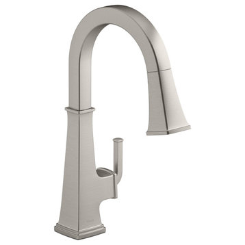 Kohler K-23830 Riff 1.5 GPM 1 Hole Pull Down Kitchen Faucet - Vibrant Stainless