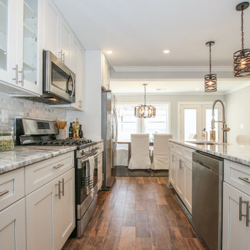 Kitchen Remodeled With Big Cook-top, Extra Cooking Space & Large Cabinets