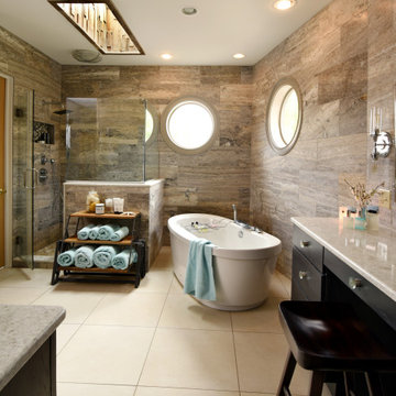 Earth Toned Bath