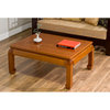 Rosewood Ming Style Rectangular Coffee Table, Natural