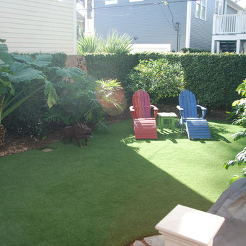 Backyard Landscape and Artificial Grass Revamp