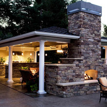 outdoor living space