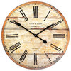 Wooden Clock, Natural