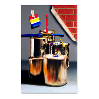 'Primary Colors 01' Canvas Art by Roderick Stevens, 12