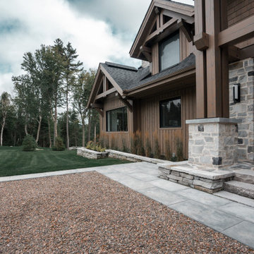 Timber frame - St-Donat