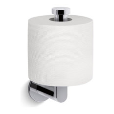 Kohler Composed Vertical Toilet Tissue Holder, Polished Chrome