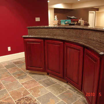 Clayton Area Basement with Custom Bar