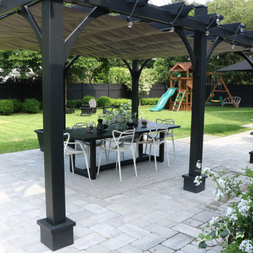 Brussels Tumbled Patio & Pergola