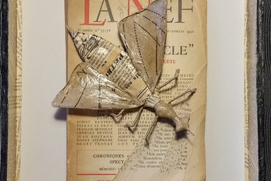 "livre et son insecte", exposition La Nef Montpellier