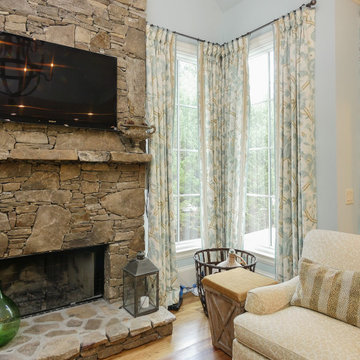 New Casement Windows in Gorgeous Living Room - Renewal by Andersen Georgia