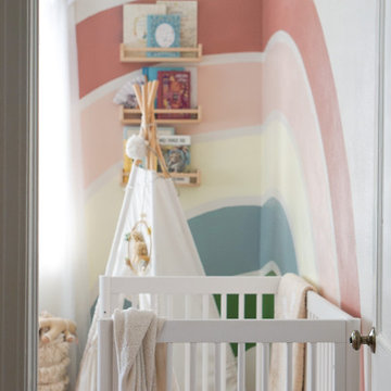 Rainbow Mural - Toddler Room