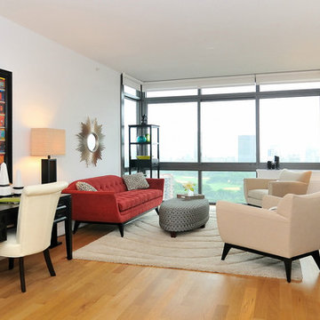 NYC Living/Family/Den Rooms by Designed to Appeal