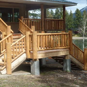 Log Railing