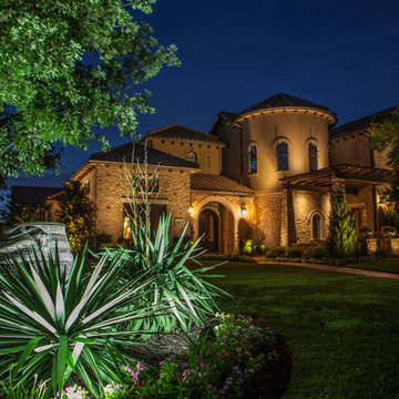 Low Voltage Up Lighting and Moon Lighting- Southlake