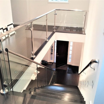 Glass Sided Staircase