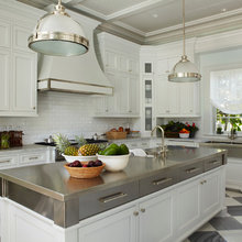 stainless steel island