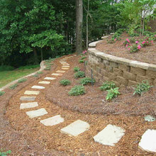slope/terracing for garden