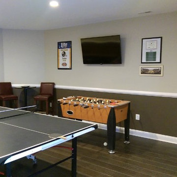 Sports Themed Basement Remodel Olney MD