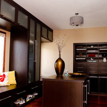 Clean and Concealed Dressing Room