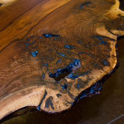 Walnut drop leg table - Side Tables And End Tables