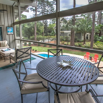 Sea Pines Contemporary Cottage Full Renovation - Porch