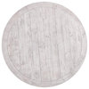 Quincy 55 Round Dining Table Nordic Ivory