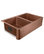 Adams 36" Farmhouse Copper Double Bowl Kitchen Sink