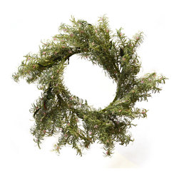 Shea's Wildflower - 13" Artemisia Wreath - Wreaths And Garlands
