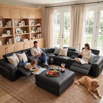 Power Recliners & Upholstered Living Room Seating