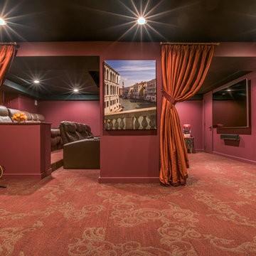Custom Mt Airy Home Theater