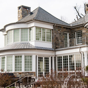 Vermont Slate with Freedom Gray Flashings