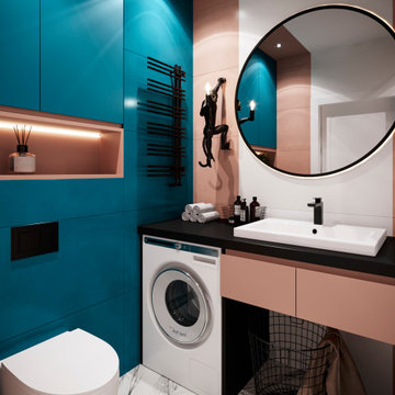 Vibrant Harmony in a Modern Apartment