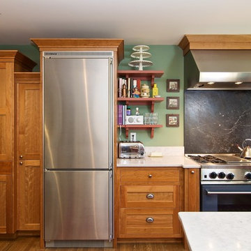 A colorful 48" BlueStar Range That is Perfect for Entertaining and Hosting