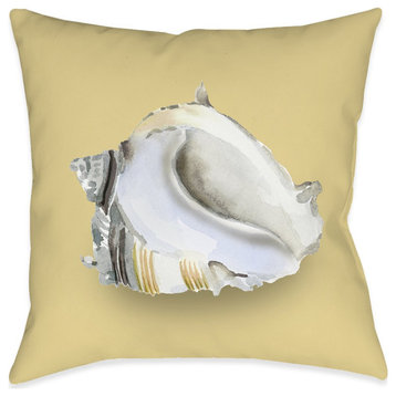 Shell Ashore Indoor Pillow, 18"x18"