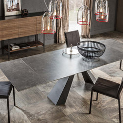 Eliot Keramik Drive Dining Table by Cattelan Italia - $5,190.00 - Dining Tables