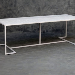 Alexa Dining Table White - Dining Tables