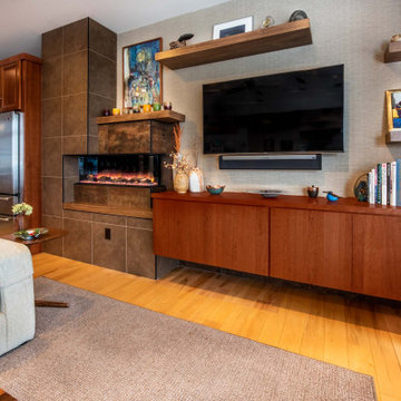 Midcentury Influenced Contemporary Condo