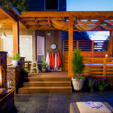 Upstairs awning