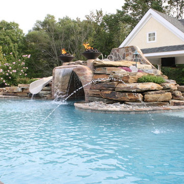 Pool and spa project has everything