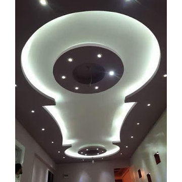 How to make a false ceiling design with lighting
