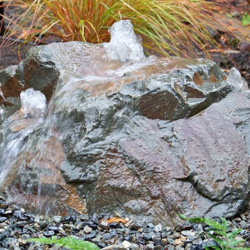 Drilled Fountains Boulder Rocks Pondless waterfeatures