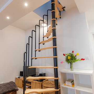 Rénovation d'un T3 avec escalier