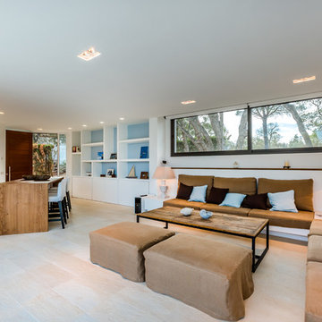 Pavimentación de vivienda privada en la Costa Brava