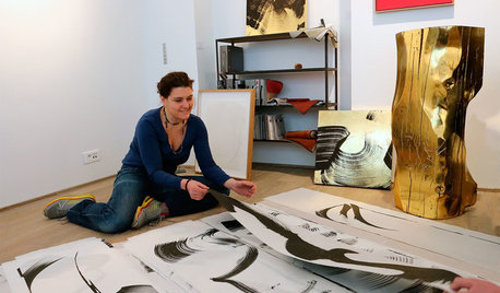 Portrait d'artisan : Manuela, doreuse, peintre et sculptrice