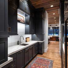 Black Kitchen Cabinets