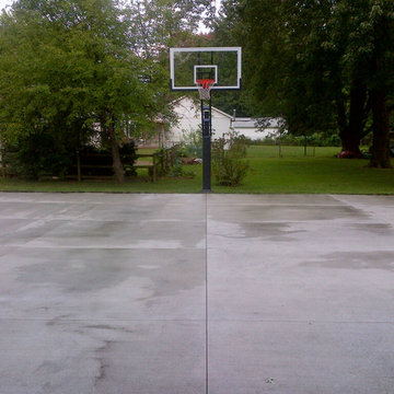 Scott W's Pro Dunk Platinum Basketball System on a 44x41 in Columbus, OH