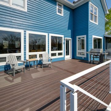 Cable Railing with Trex Decking