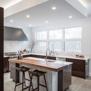 Contemporary Refinement Kitchen Design | Astro Design | Ottawa, Canada
