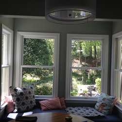 Burke, VA -  kitchen breakfast area - Dining Benches