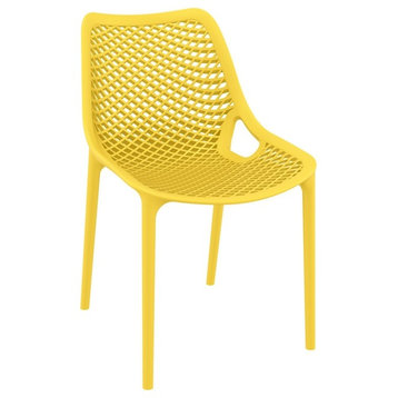 Compamia Air Dining Side Chair, Set of 2, Yellow